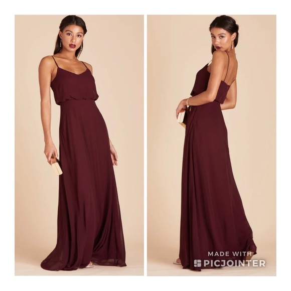 Birdy Grey Dresses & Skirts - Birdy Grey Gwennie bridesmaid dress in Cabernet, size XS